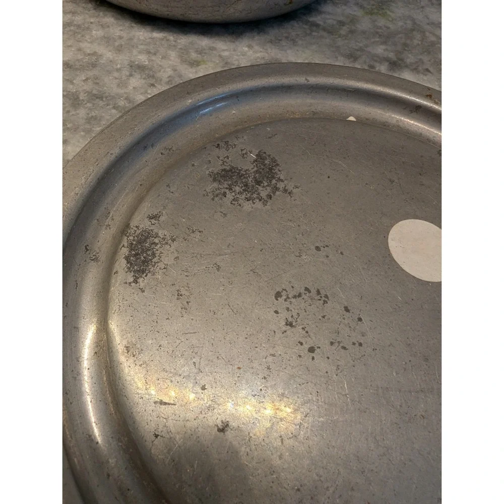 Vintage‎ Aluminum Double Boiler, 3 Piece, Household Institute